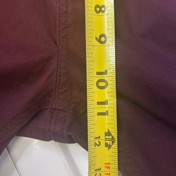 “Tommy Hilfiger” NWT Men’s Burgundy THFLEX Straight Leg Pants Size 30/30 - Picture 10 of 17